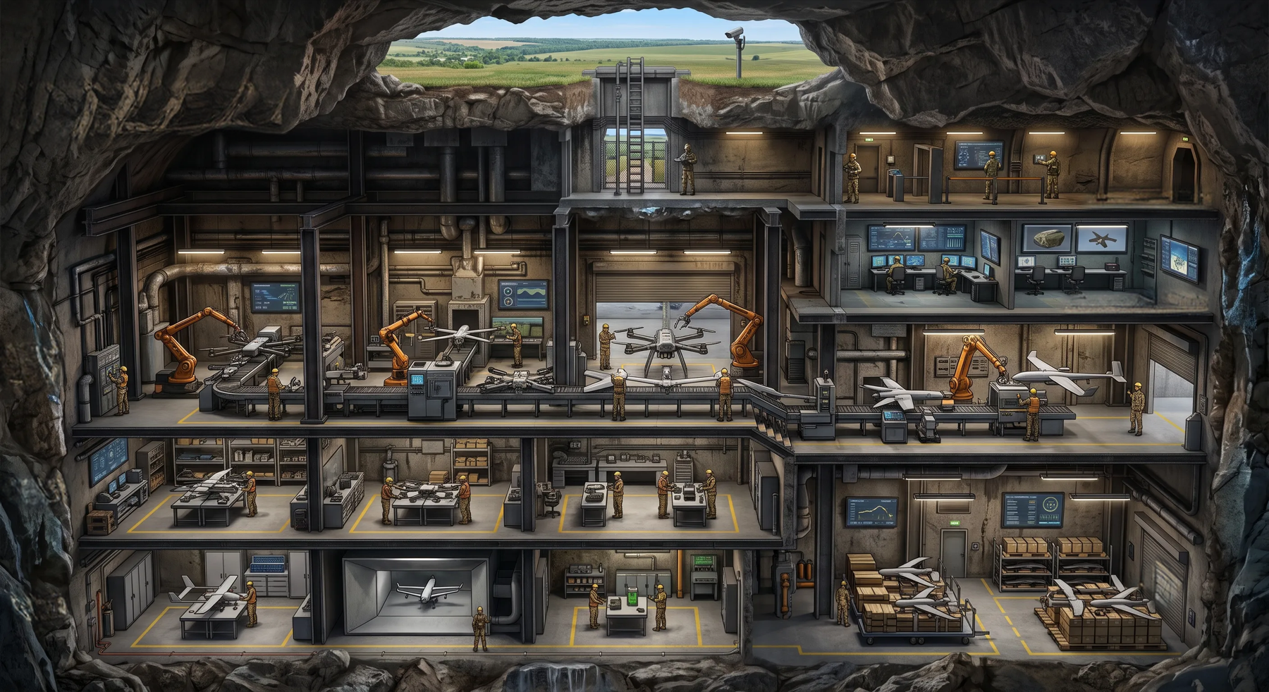 Assembly shop